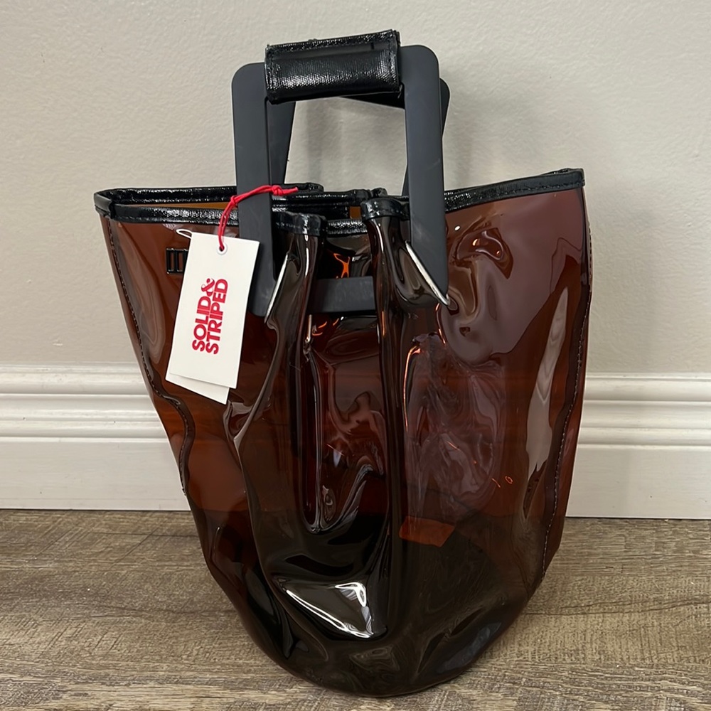 NWT Solid & Striped Cassie Tote in Brown